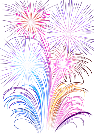 彩色礼花图片大全