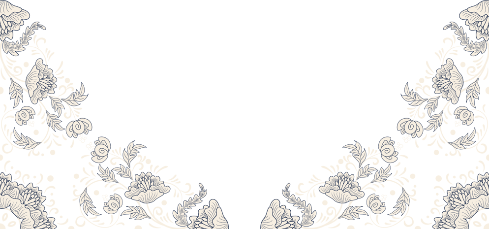 中国风花纹边框