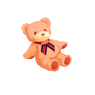 毛绒玩具熊pngpsd2000*2000可爱卡通夜晚玩具字母epngpsd2000*2000