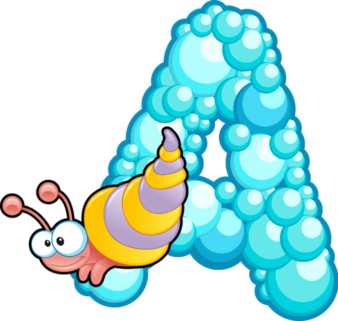 卡通猫头鹰英文字母apngpsd2000*2000彩色折叠英文字母apngpsd2000*