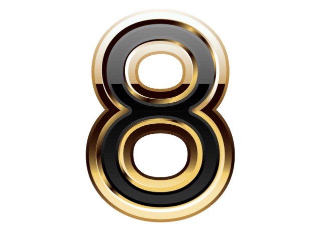 装饰数字8图片大全