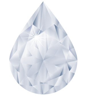 水滴形状钻石
