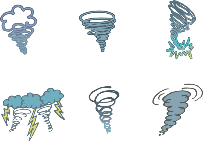 龙卷风元素图片大全