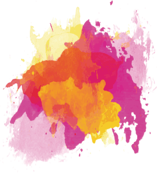 混杂的笔刷颜色