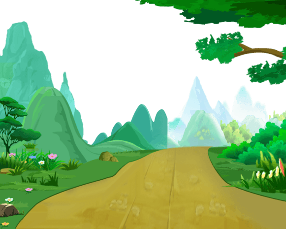 山坡卡通图片大全