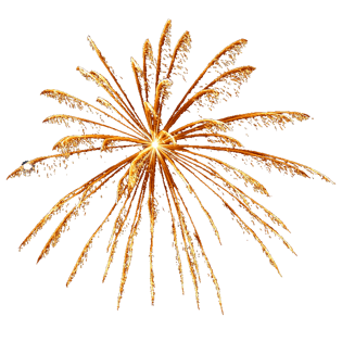 金色礼花图片大全