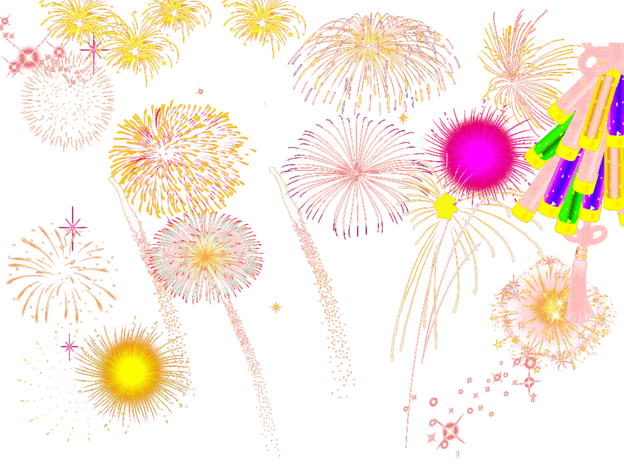 庆典礼花图片大全