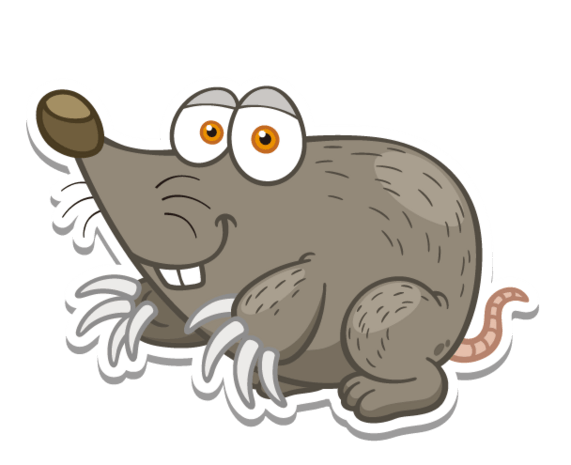 老鼠贴纸