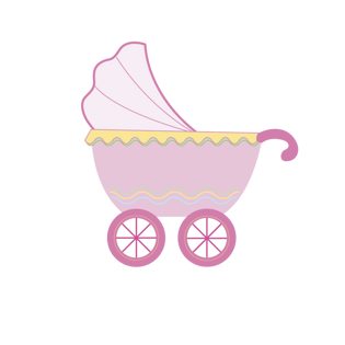 婴儿车pngpsd2000*2000粉色卡通边框pngpsd2000*2000鞋子pngpsd2000*