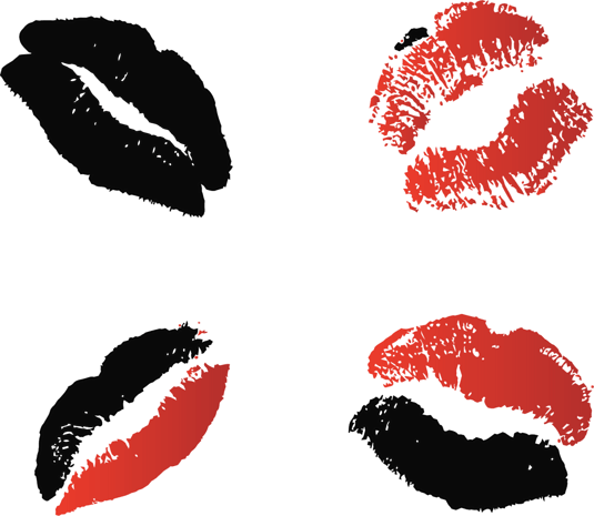 口红印图片大全