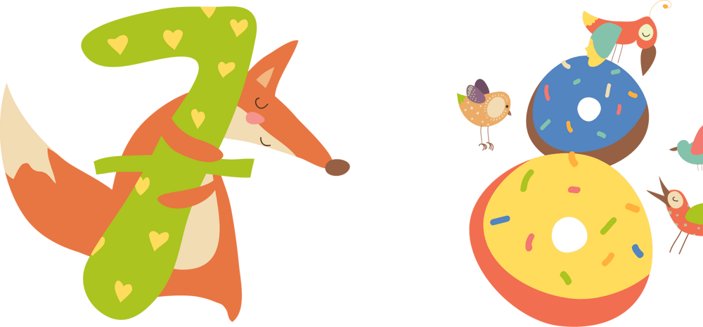 动物数字图片大全 动物数字图片素材 Png免费下载 90设计网