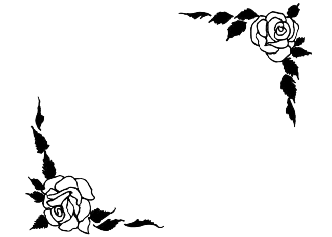 玫瑰黑白图片大全
