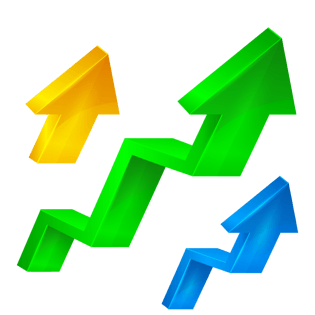 上升图标图片大全