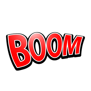 boom英文字体
