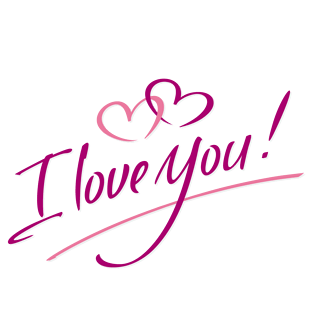 我爱你英文图片大全