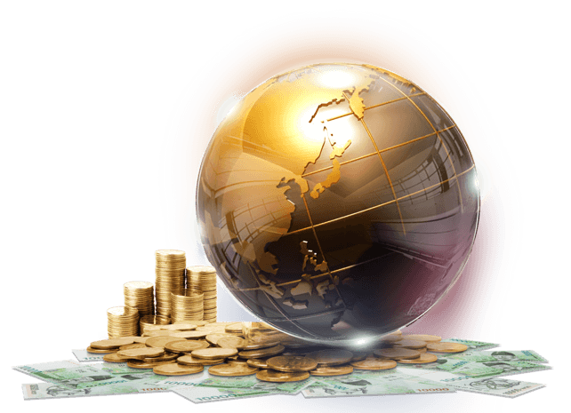 金色地球金币