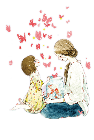 妈妈的爱一生相伴图片大全