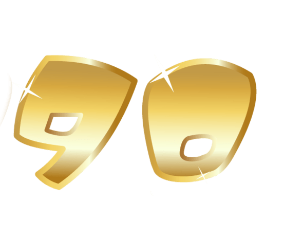 金属质感数字90