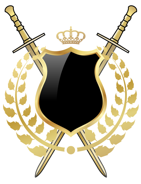 欧式古典风格盾牌图标图片