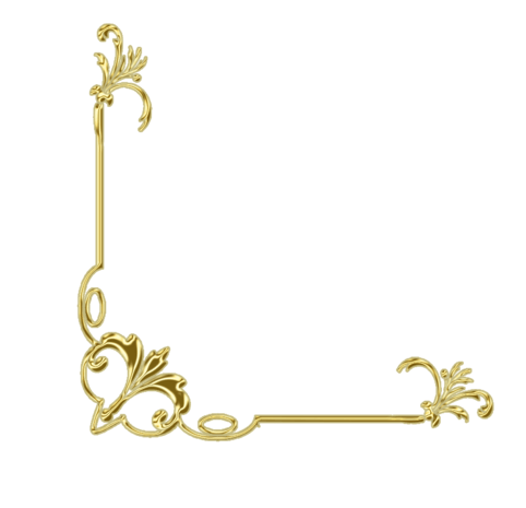 简约底纹边框角花框