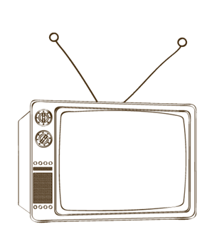 电视机卡通图片大全