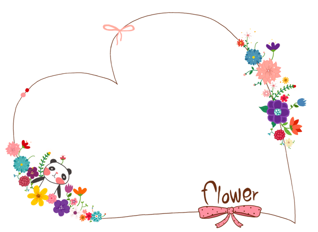 卡通爱心对话框