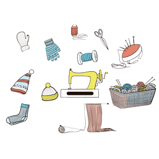 卡通缝纫图片大全