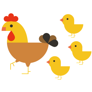 卡通家禽图片大全