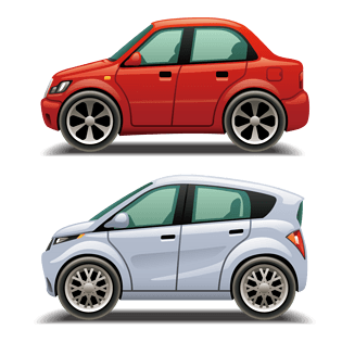 卡通车图案pngpsd2000*2000小轿车平面图标设计pngpsd2000*2000小轿车