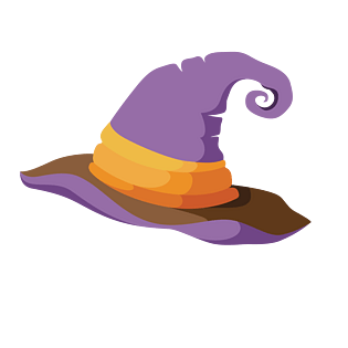 女巫帽图片大全