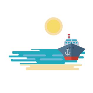 卡通轮船图片大全