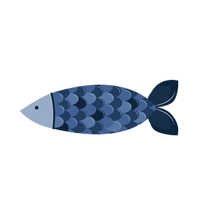 日本文化卡通鱼