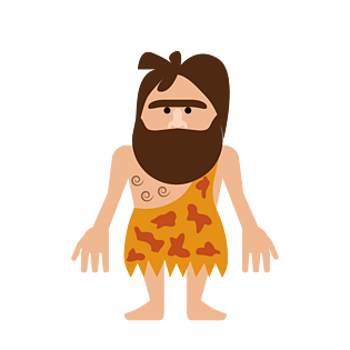 卡通原始人图片大全