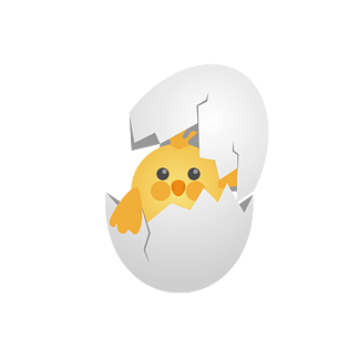 手绘卡通小鸡破壳小鸡破壳鸡蛋破壳乱涂鸦卡通小鸡破壳卡通小鸡鸡蛋破