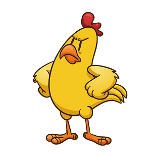 手绘母鸡图片大全