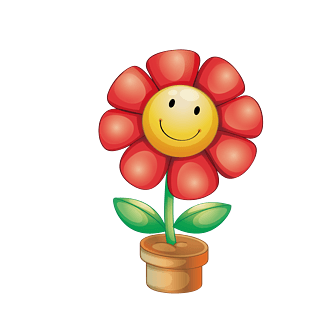 卡通花朵