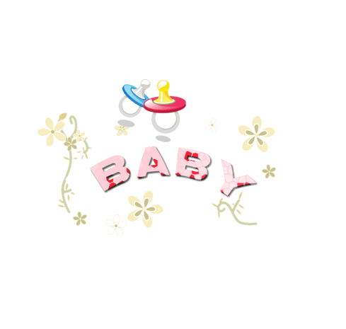 baby艺术字