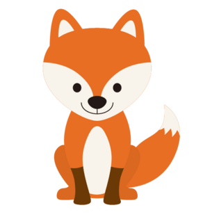 小狐狸效果图素材pngpsd2000*2000秋天写实风可爱小狐狸免扣矢量素材