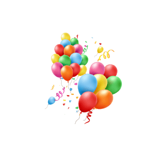 飘在空中的气球