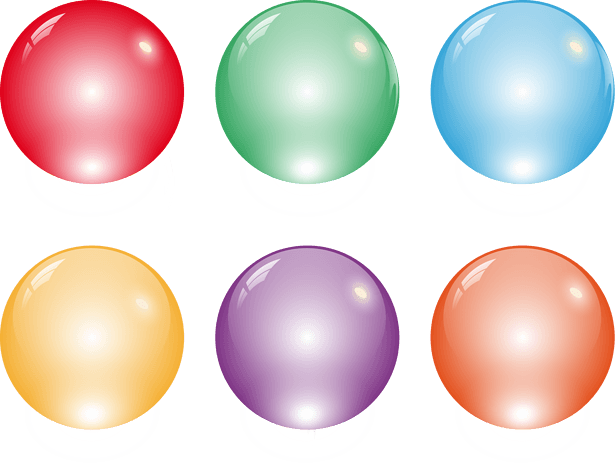 彩色泡泡