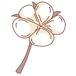 棉花pngpsd2000*2000卡通手绘农民pngpsd2000*2000农作物丰收pngpsd