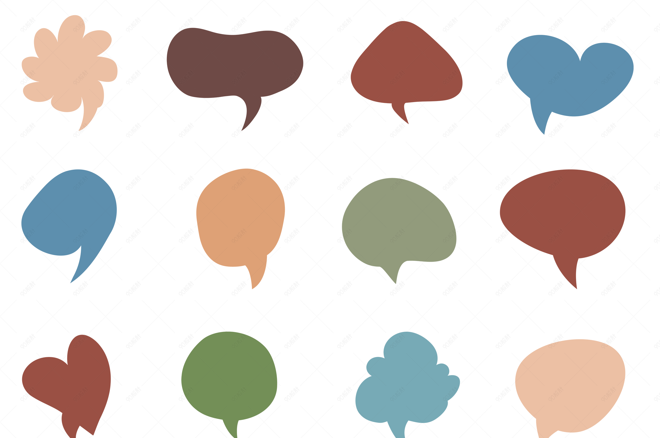 创意气泡对话框