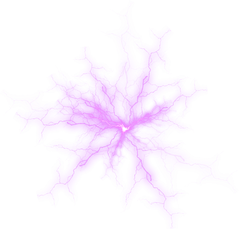 紫色光源发散效果