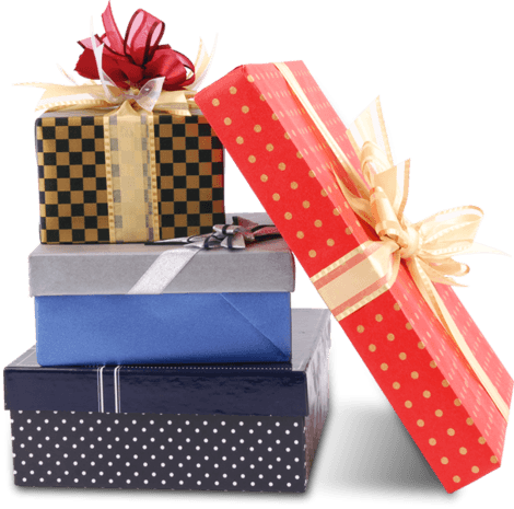 png精美礼盒礼包礼物免抠素材