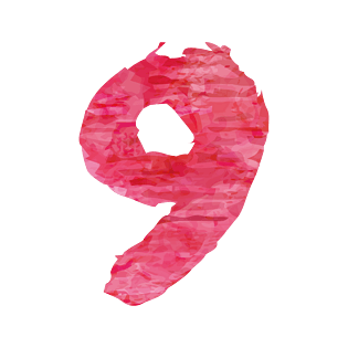 数字字体9图片大全