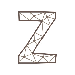 线框三角形几何字母z