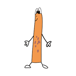 卡通英文字母字体i