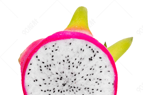 火龙果切面摄影图
