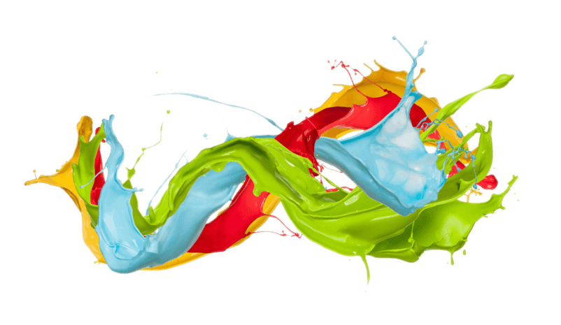 泼油漆图片大全