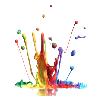 飞溅pngpsd2000*2000油漆广告设计pngpsd2000*2000彩色油漆泼洒效果图
